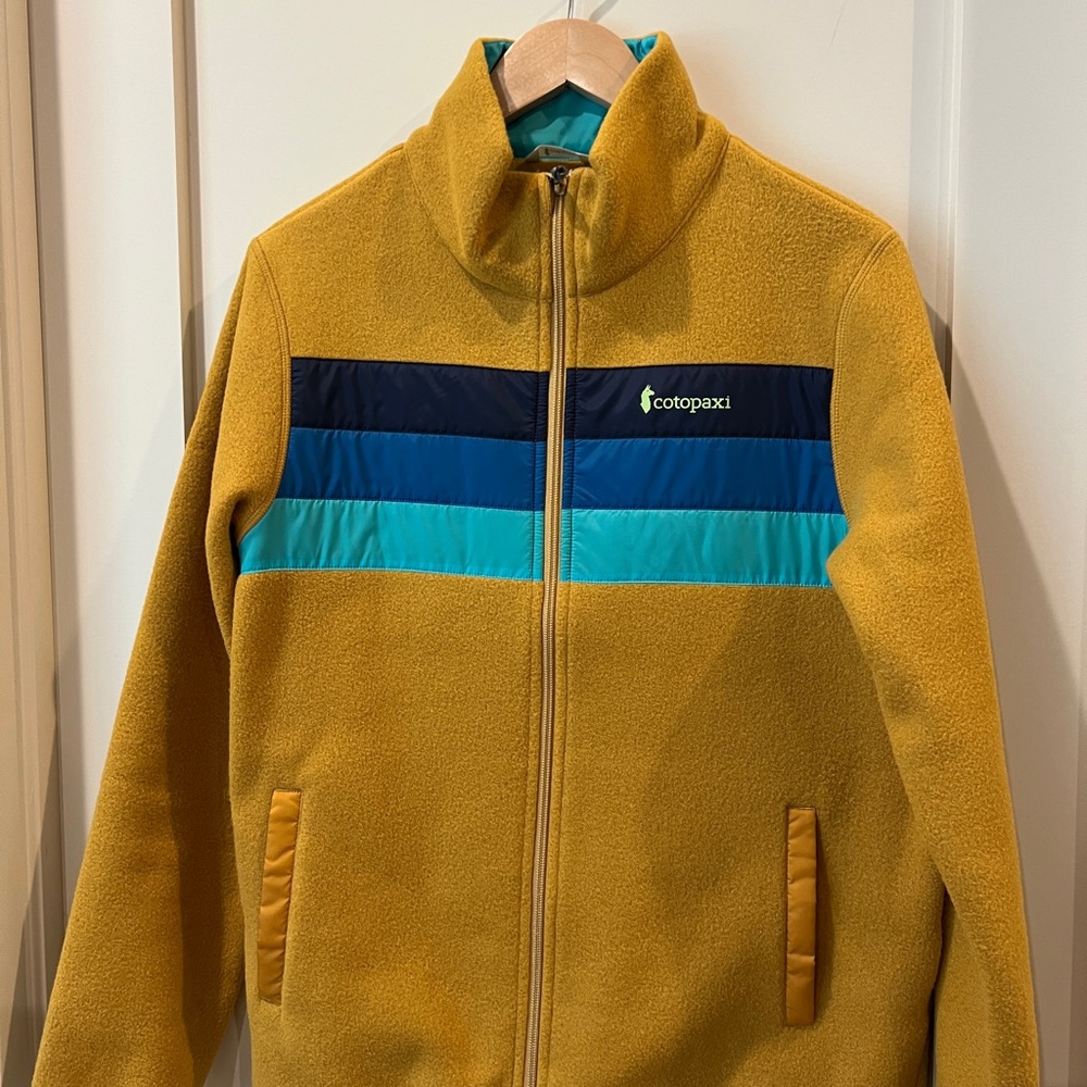 Cotopaxi Women’s Mustard Fleece Jacket